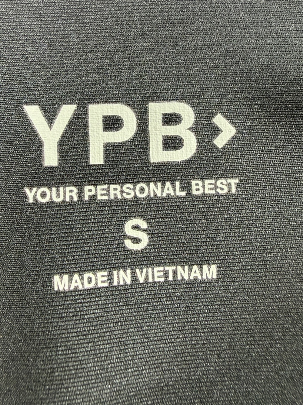 YPB Your Personal Best Active Bodysuit Black White Trim Ruched Sweetheart Small - Picture 5 of 10